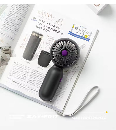Handheld Mini Fan – 1200mAh USB Rechargeable Pocket Fan – image 1