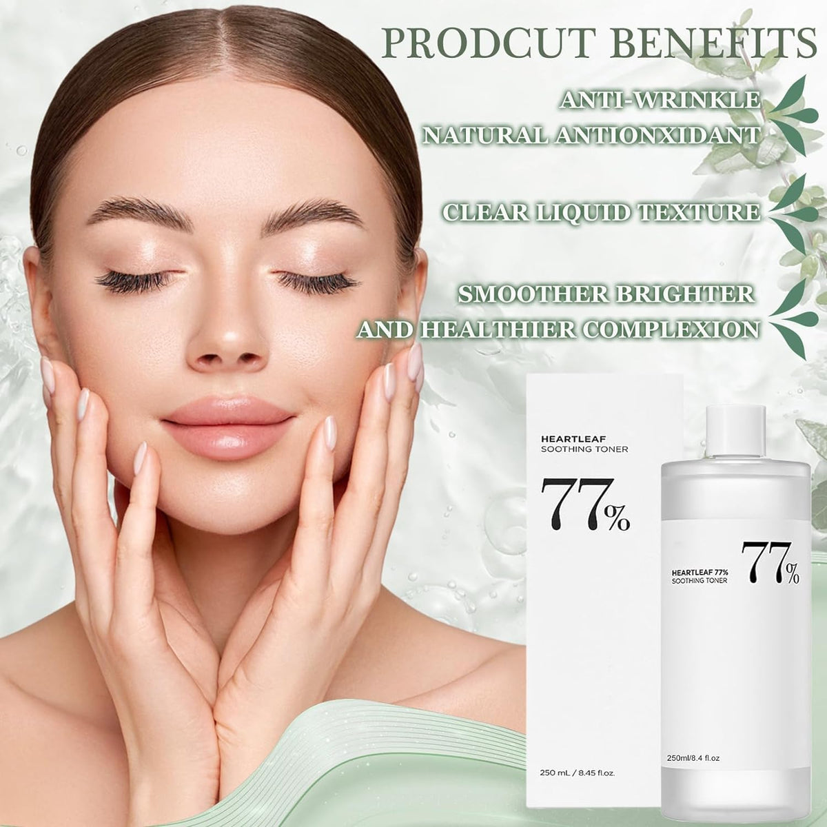Heartleaf 77% Soothing Toner – 250ml – image 4