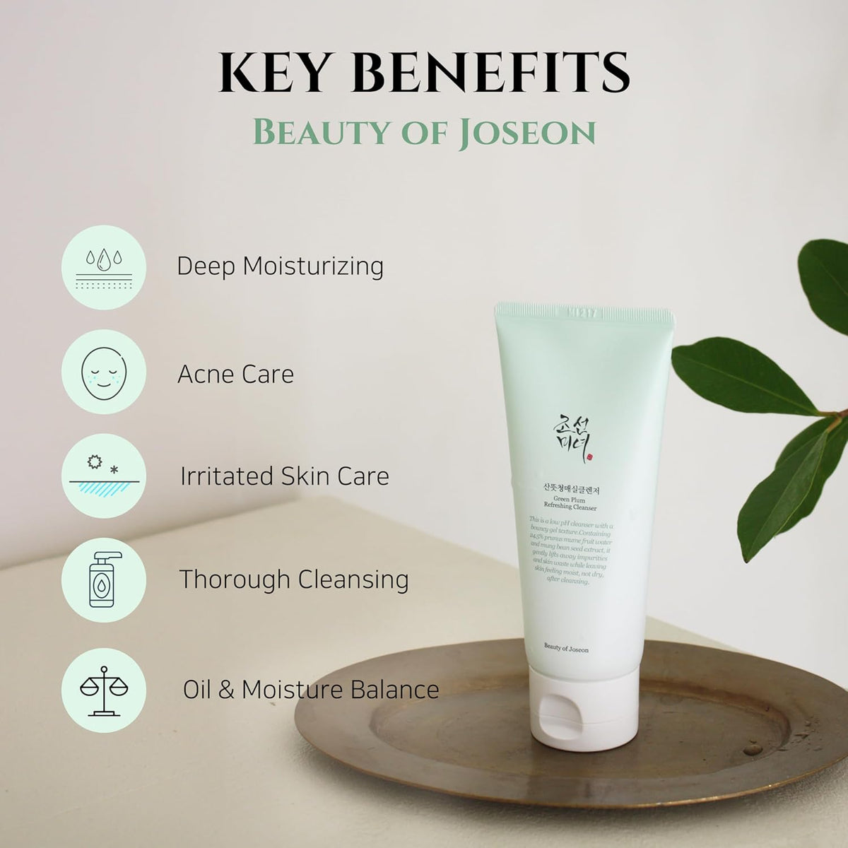 Green Plum Refreshing Cleanser – 100ml – image 3
