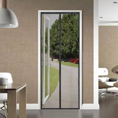Magnetic Mesh Screen Door – 100 × 220 cm, No Drilling – image 2