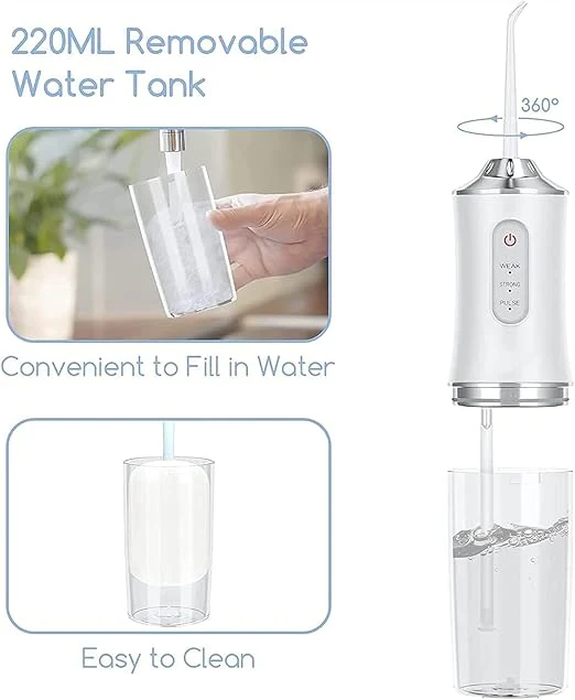Portable Water Flosser – Rechargeable Oral Irrigator, 3 Modes – image 2