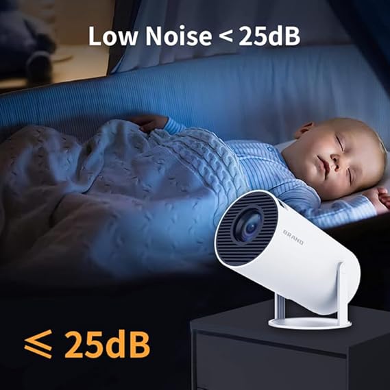 HY300 Portable Mini Projector – Wi-Fi 6, Bluetooth, Auto Keystone – image 3