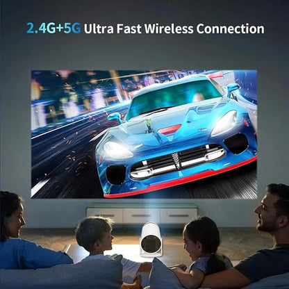 HY300 Portable Mini Projector – Wi-Fi 6, Bluetooth, Auto Keystone – image 4