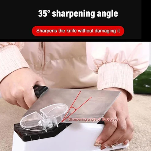 Knife sharpener non-slip base