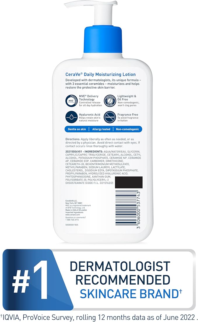 CeraVe Daily Moisturizing Lotion – 355ml – image 3