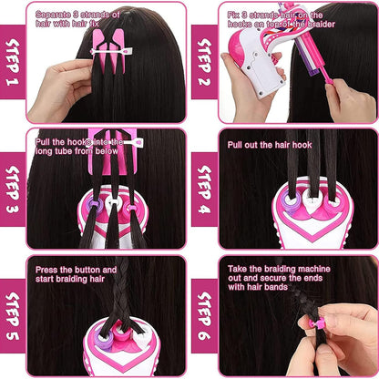 Automatic Electric Hair Braider – DIY Twist Braiding Tool – image 5