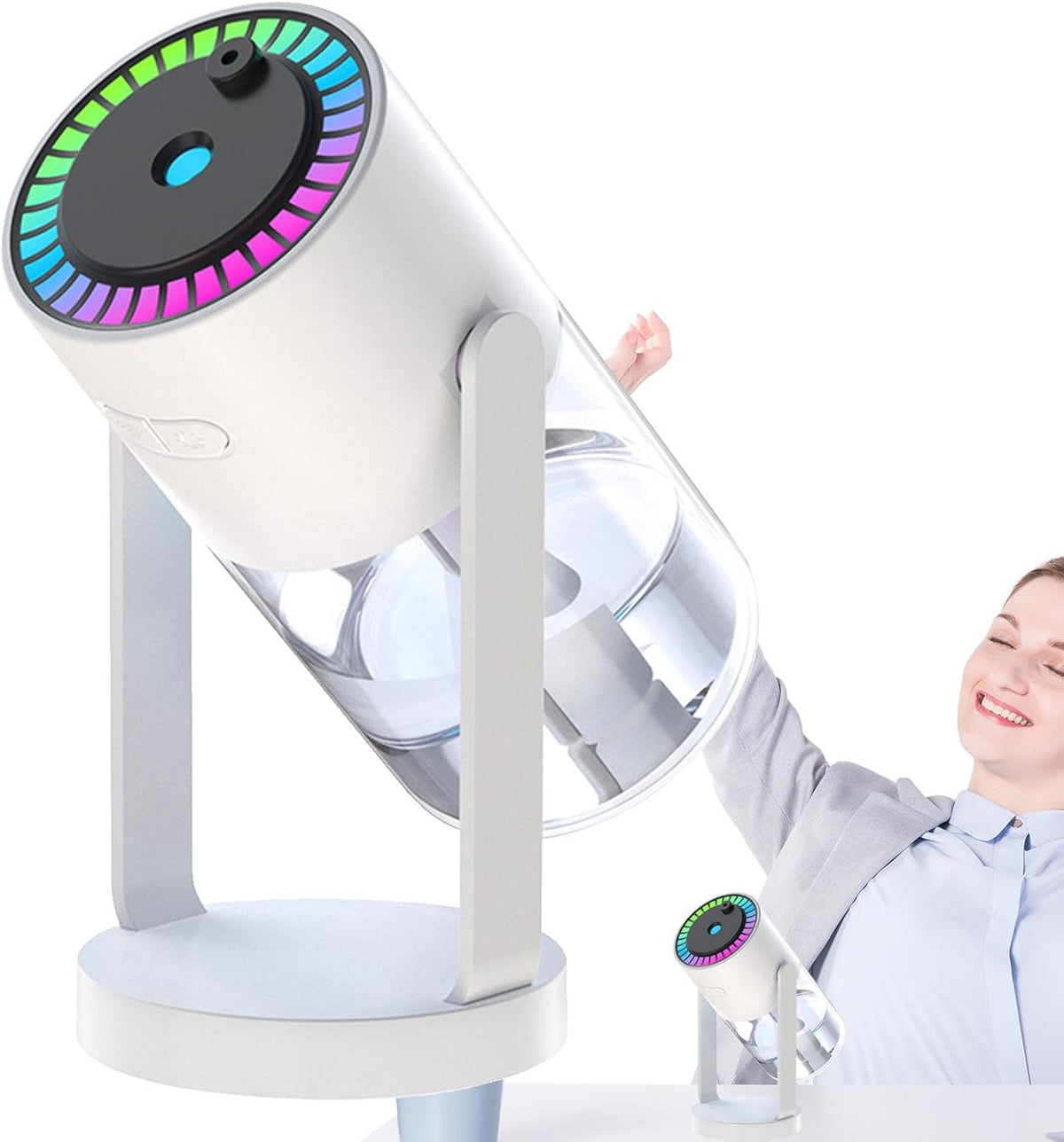 Star Projector Humidifier – USB Cool Mist with Starry Lights – image 6