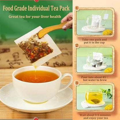 Herbal Liver Care Tea – 60 Tea Bags – image 3