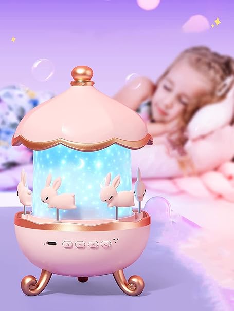 Carousel night light projection