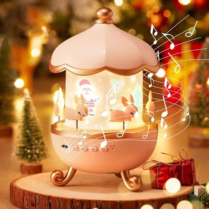 Bunny carousel night light