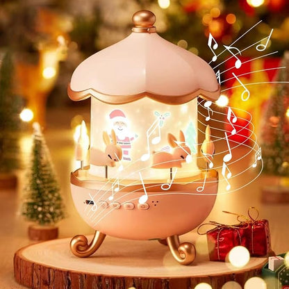 Bunny carousel night light