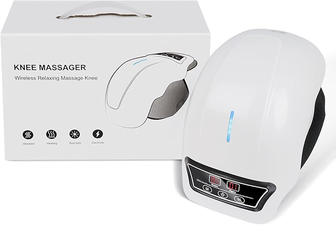 Cordless Heated Knee Massager – 9 Vibration Levels – image 5