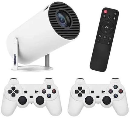 2-in-1 Game Projector – Wireless Controllers, Built-in Games – image 1