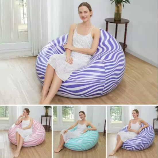 Inflatable Air Sofa Chair – 110 × 110 × 85 cm – image 2
