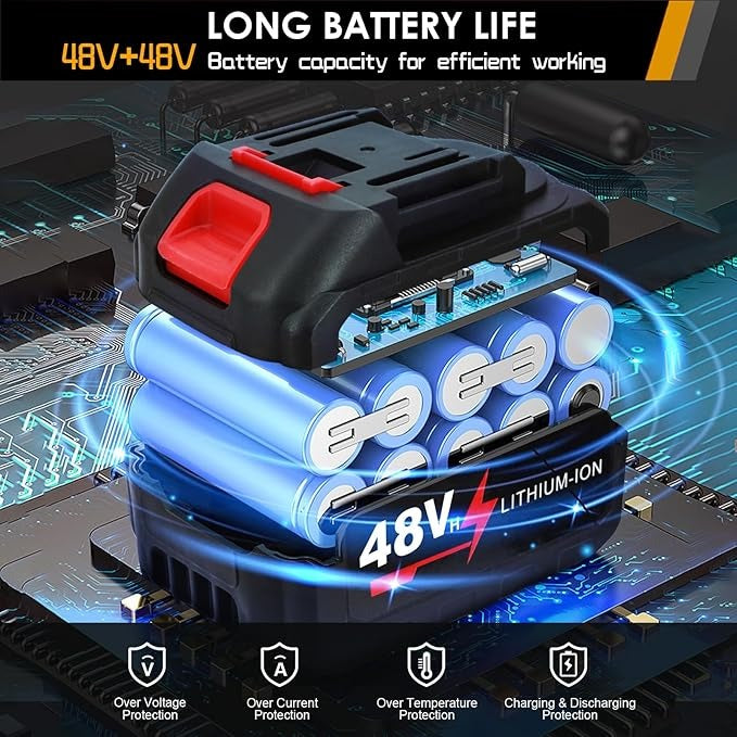 Cordless blower details