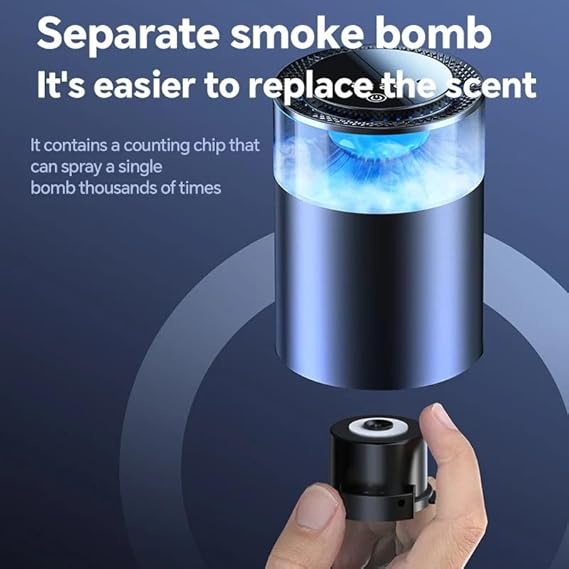 Cloud Mist Car Aroma Diffuser – Rechargeable LED Humidifier – image 5