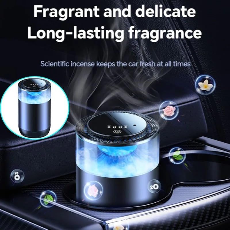 Cloud Mist Car Aroma Diffuser – Rechargeable LED Humidifier – image 3