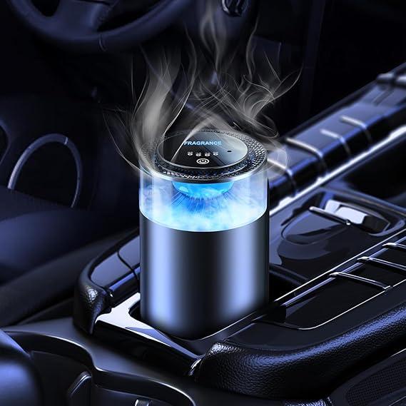 Cloud Mist Car Aroma Diffuser – Rechargeable LED Humidifier – image 1