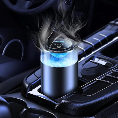 Cloud Mist Car Aroma Diffuser – Rechargeable LED Humidifier – image 1