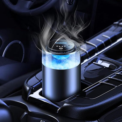 Cloud Mist Car Aroma Diffuser – Rechargeable LED Humidifier – image 1