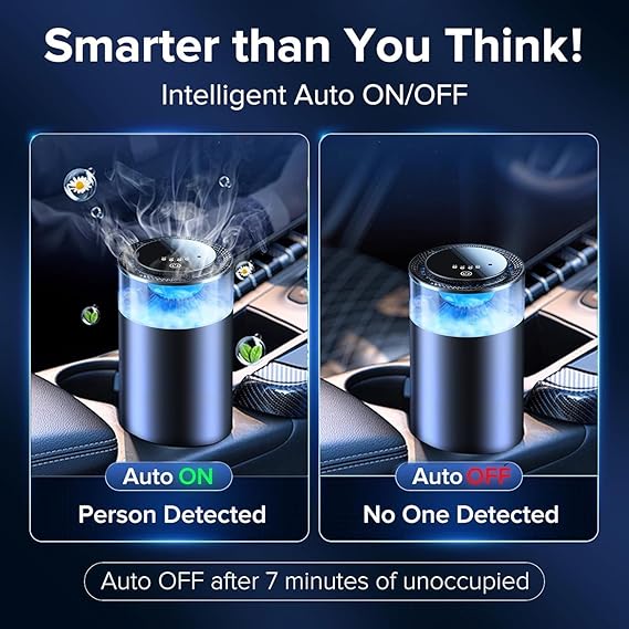 Cloud Mist Car Aroma Diffuser – Rechargeable LED Humidifier – image 4