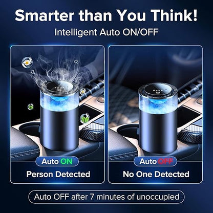 Cloud Mist Car Aroma Diffuser – Rechargeable LED Humidifier – image 4