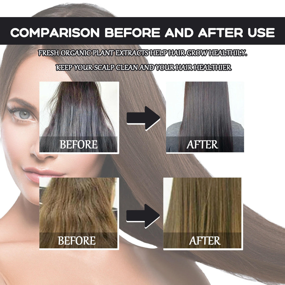 EELHOE Moroccan Argan Hair Straightening Cream – image 3