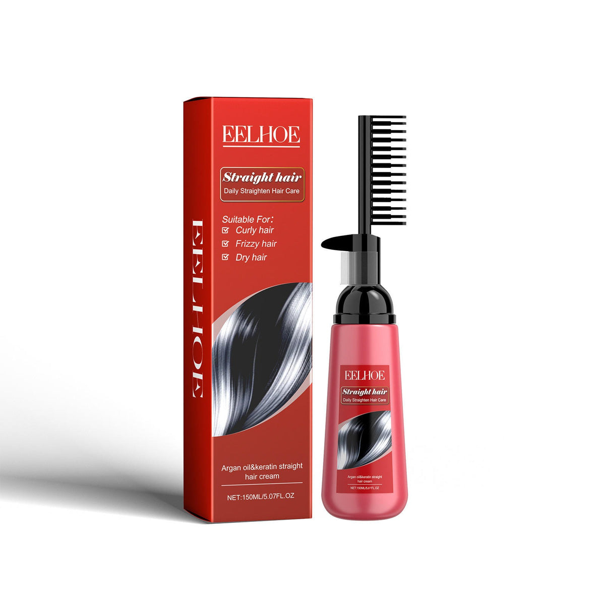 EELHOE Moroccan Argan Hair Straightening Cream – image 5