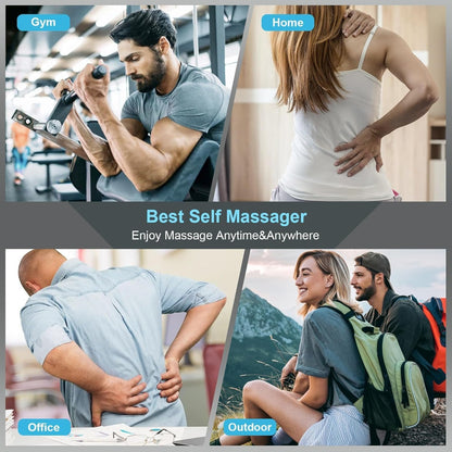 4-Head Massage Gun – Deep Tissue Muscle Massager – image 5