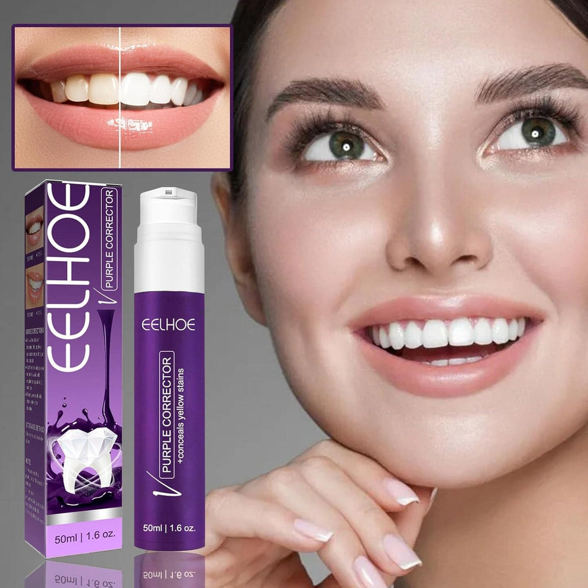 EELHOE Colour Corrector Toothpaste – 50ml – image 3