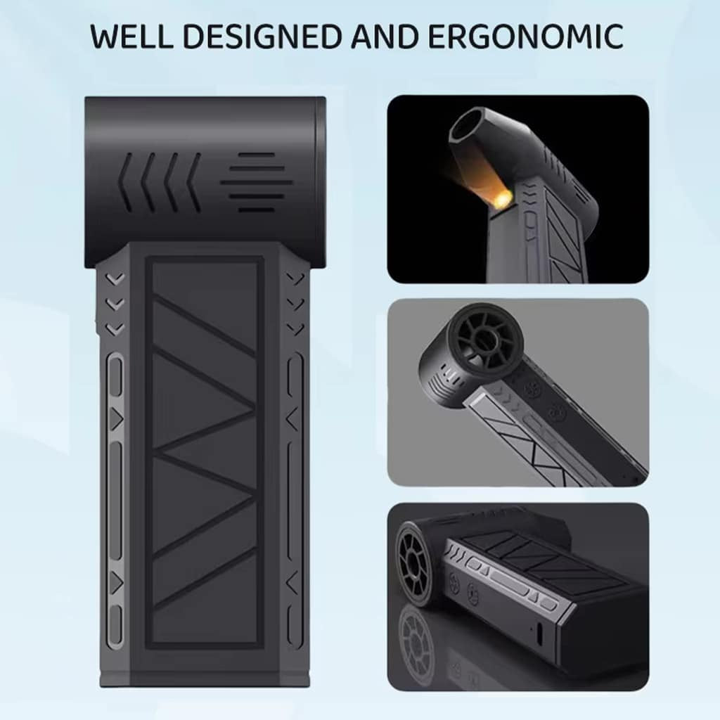Jet blower magnetic nozzle