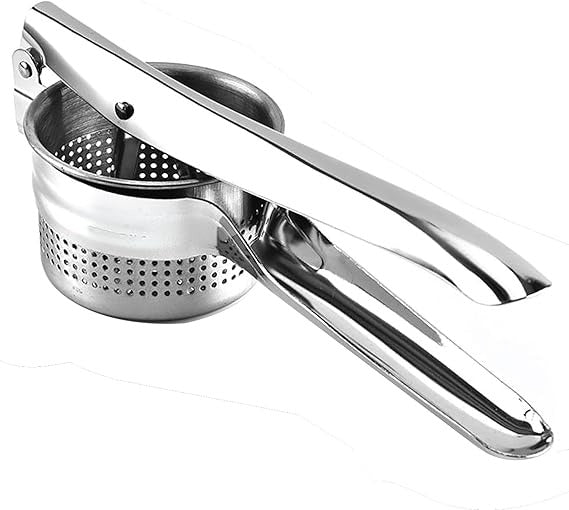 Stainless Steel Potato Masher and Press – image 1