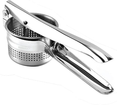 Stainless Steel Potato Masher and Press – image 1