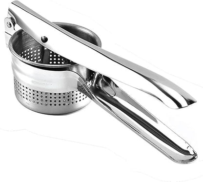 Stainless Steel Potato Masher and Press – image 1