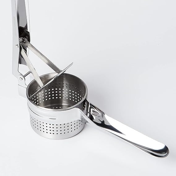 Stainless Steel Potato Masher and Press – image 2