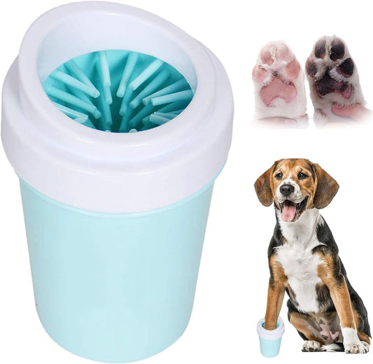 Dog paw cleaner cup