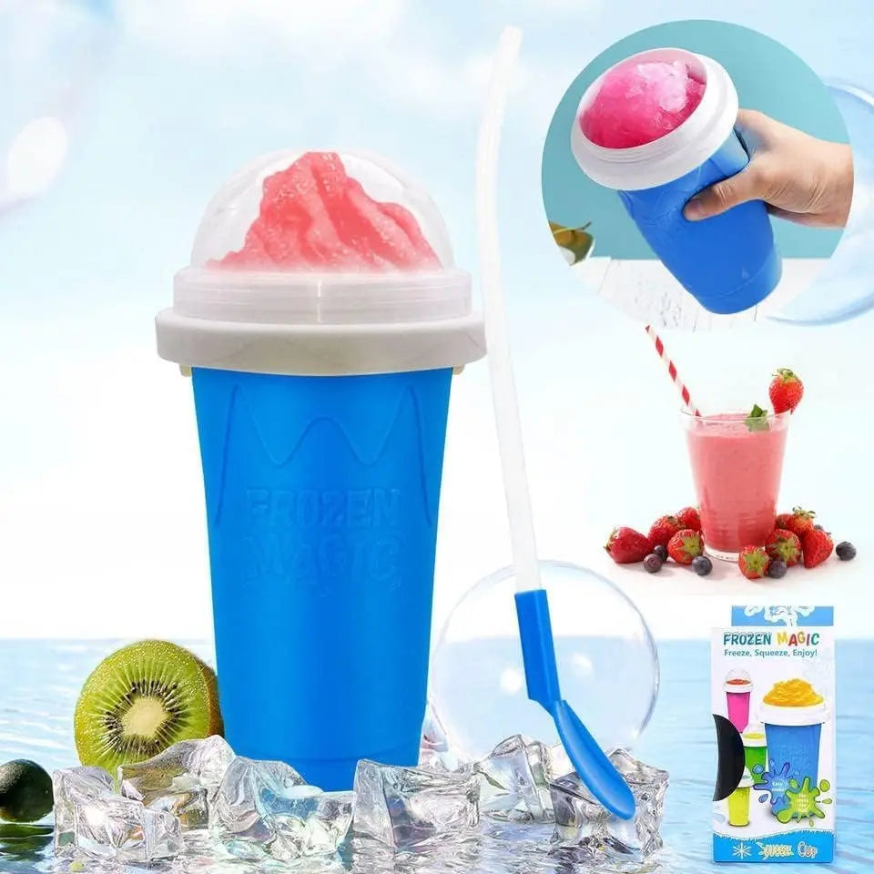 Mini Home Popcorn Maker With Free Slushy Maker