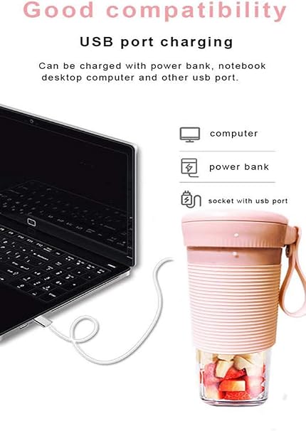Portable Rechargeable Juicer Cup – Cordless Fruit Juicer – image 2