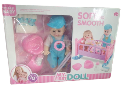 Baby Doll Rocking Bed Playset – image 2