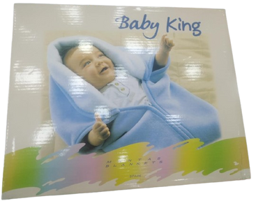 Baby Blanket with Zipper – Soft Swaddle Wrap 80 × 90 cm – image 1