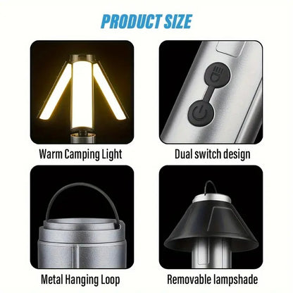 Camping light zoom beam