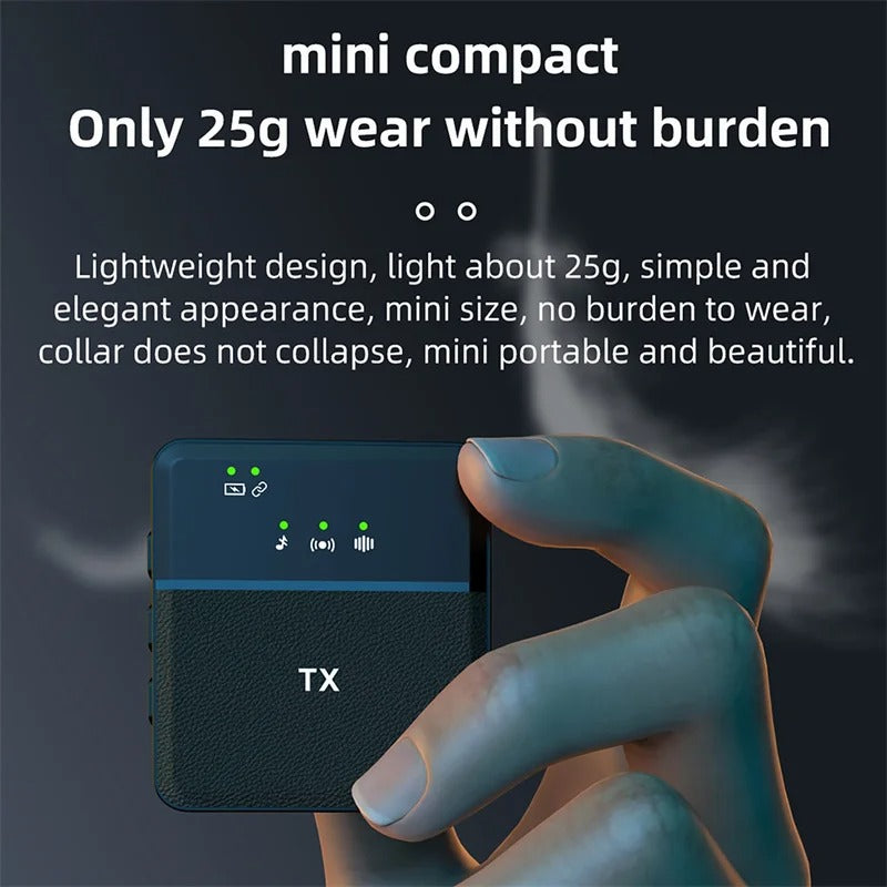 SX31 3-in-1 Wireless Microphone – Type-C, Lightning and 3.5mm – image 3