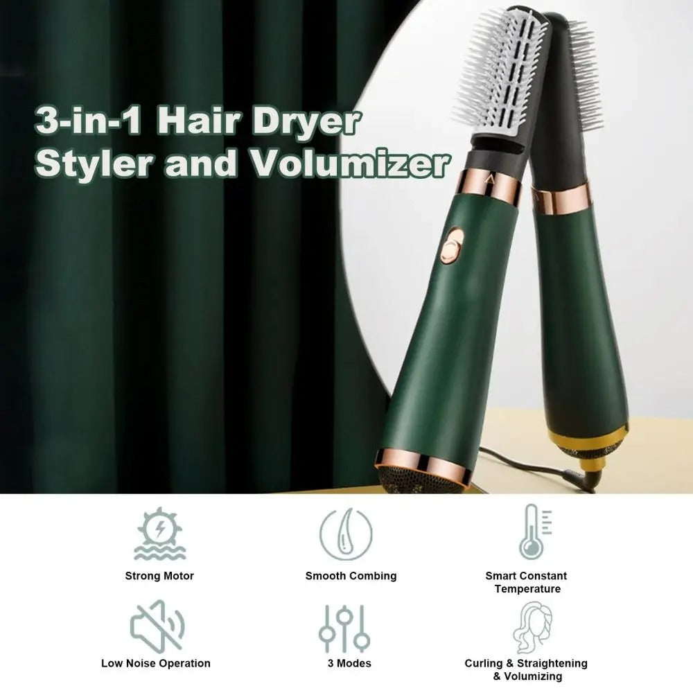 3-in-1 Hair Dryer Brush – Dry, Curl and Straighten – image 5
