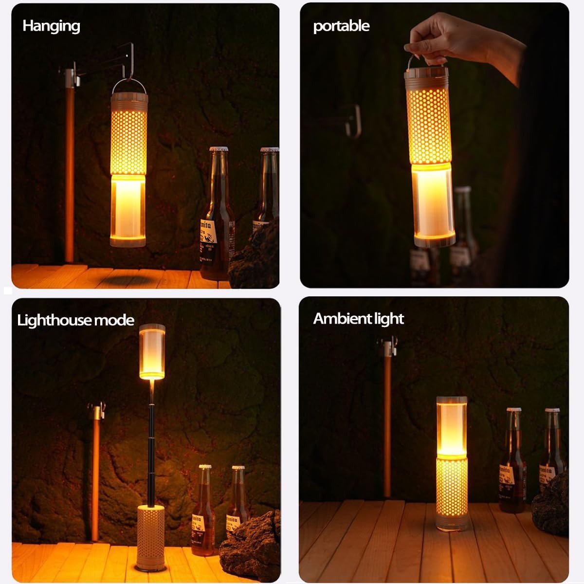 Camping light USB-C charging