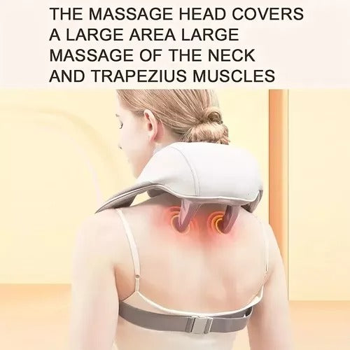 Wireless Neck, Shoulder and Back Kneading Massager – image 2