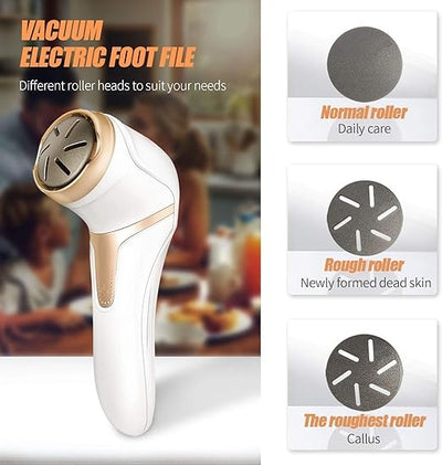 Electric Foot Callus Remover with Vacuum – Rechargeable Foot File – image 1