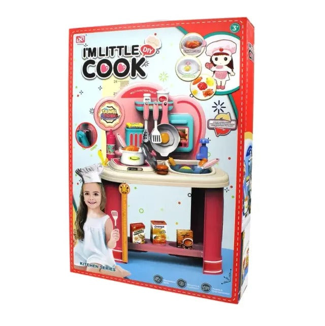 Play kitchen light-up stove