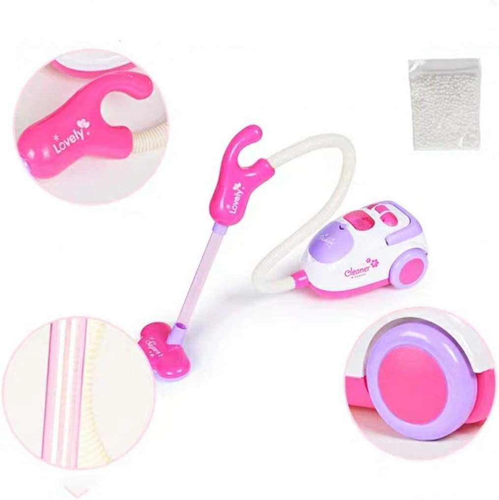 Kids Pretend Play Vacuum Cleaner and Bathroom Set – image 3