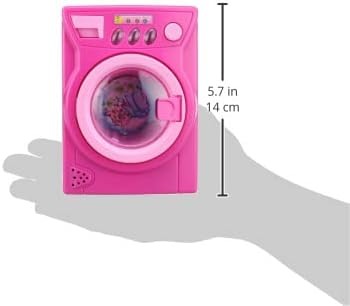 Kids Pretend Play Washing Machine and Iron Set – image 2