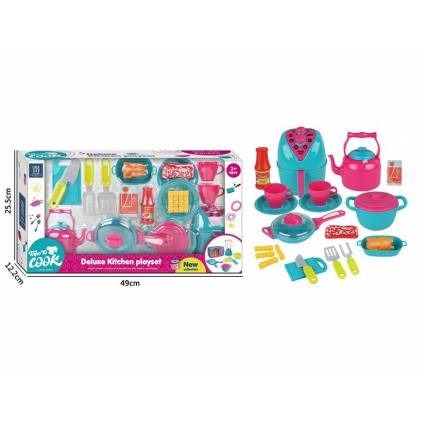 Deluxe Kitchen Playset